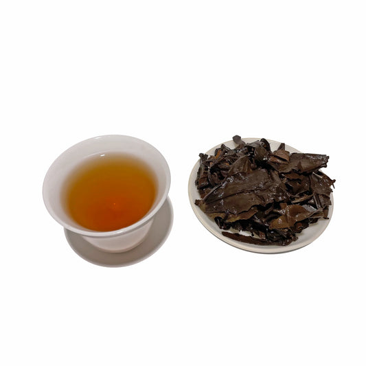 Rooteas Shou Mei white tea liquid