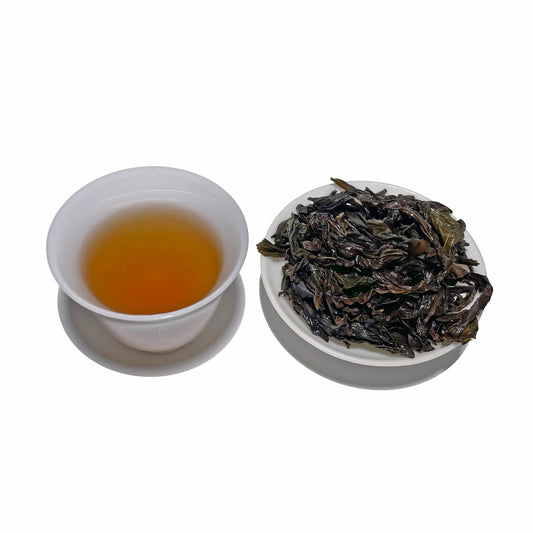 Rooteas Bai Rui Xiang rock oolong tea liquid
