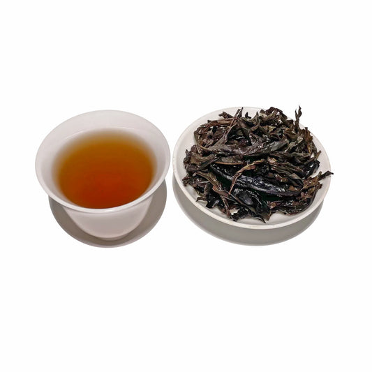 Rooteas Da Hong Pao rock oolong tea liquid