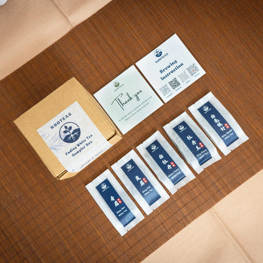 Rooteas fuding white tea sampler