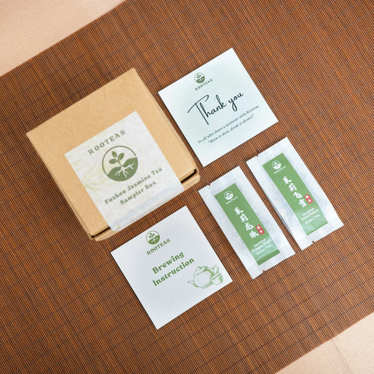 Rooteas jasmine green tea sampler