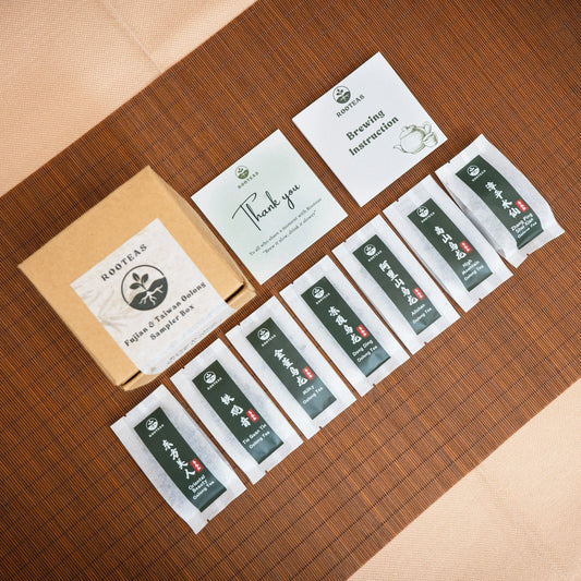 Rooteas oolong tea sampler
